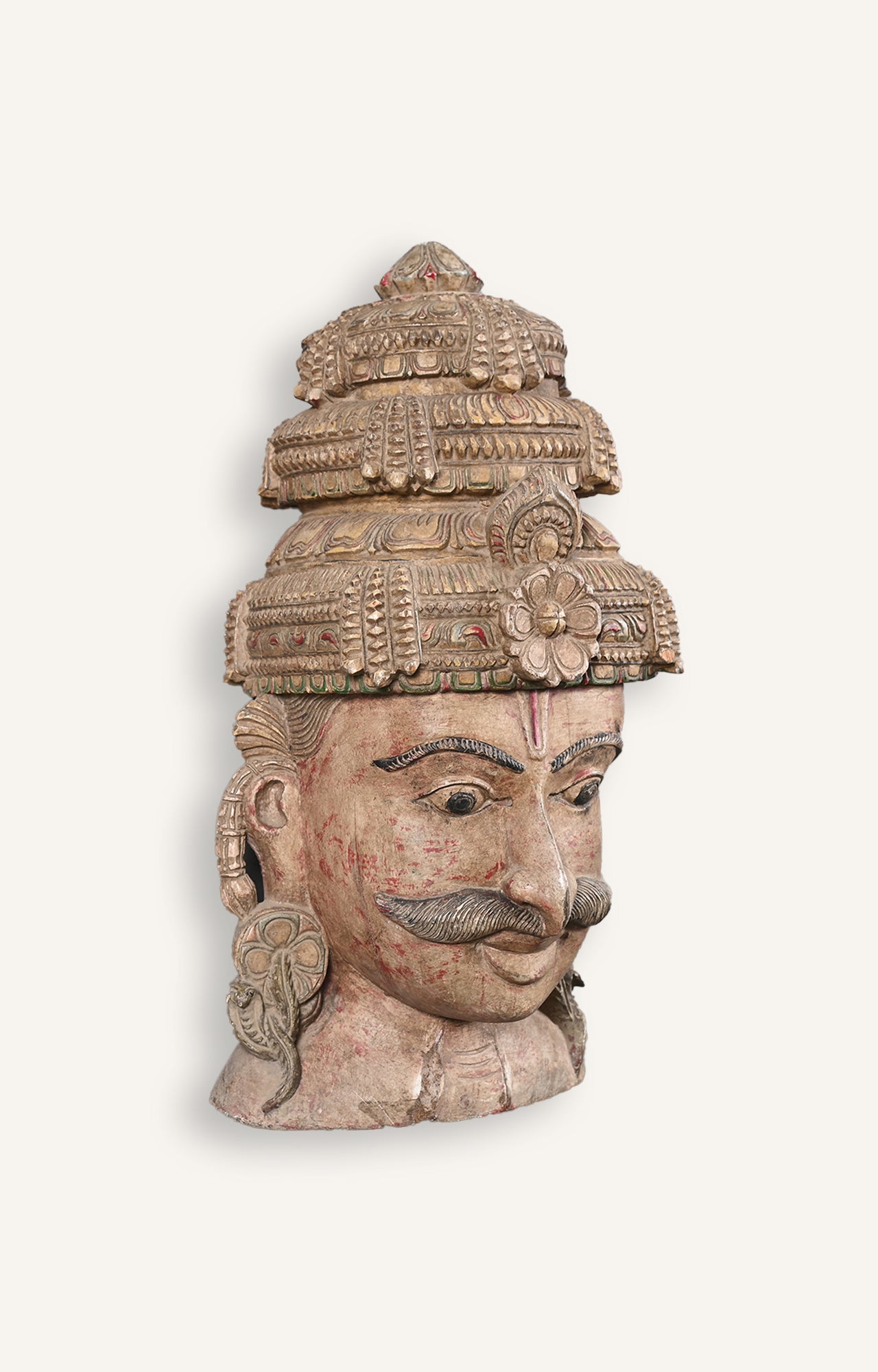 Vastu King wooden mask