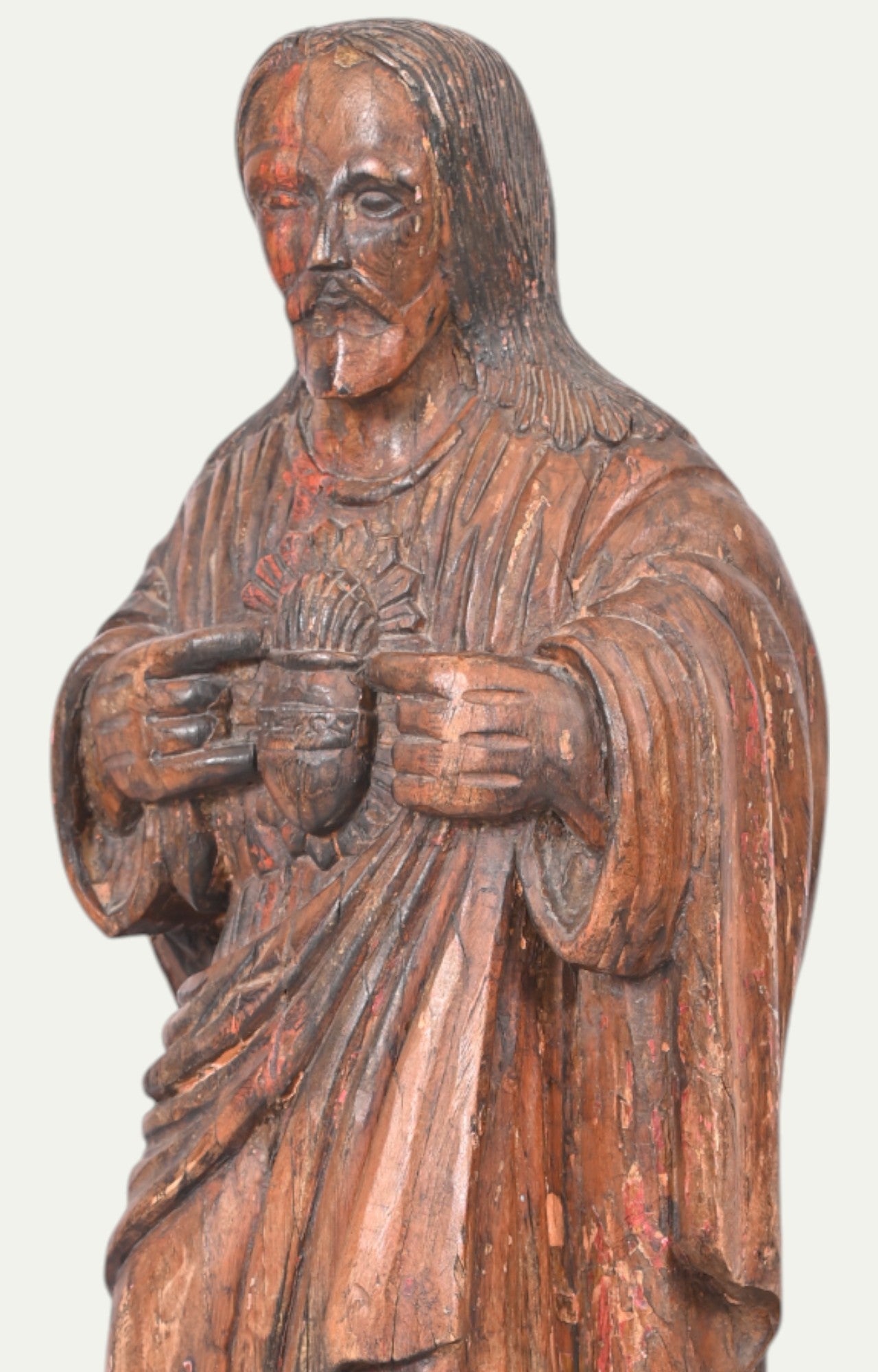 Wooden Carved Jesus Statue