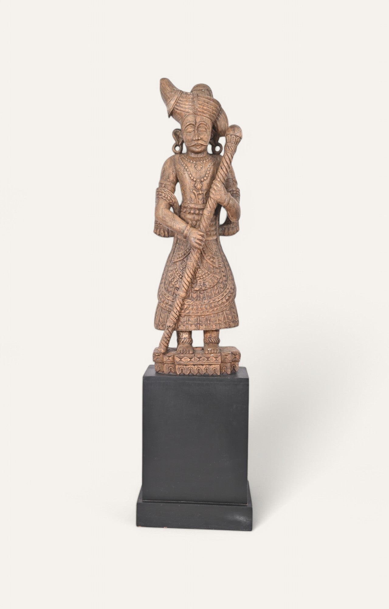 Handcrafted Virasan Sculpture