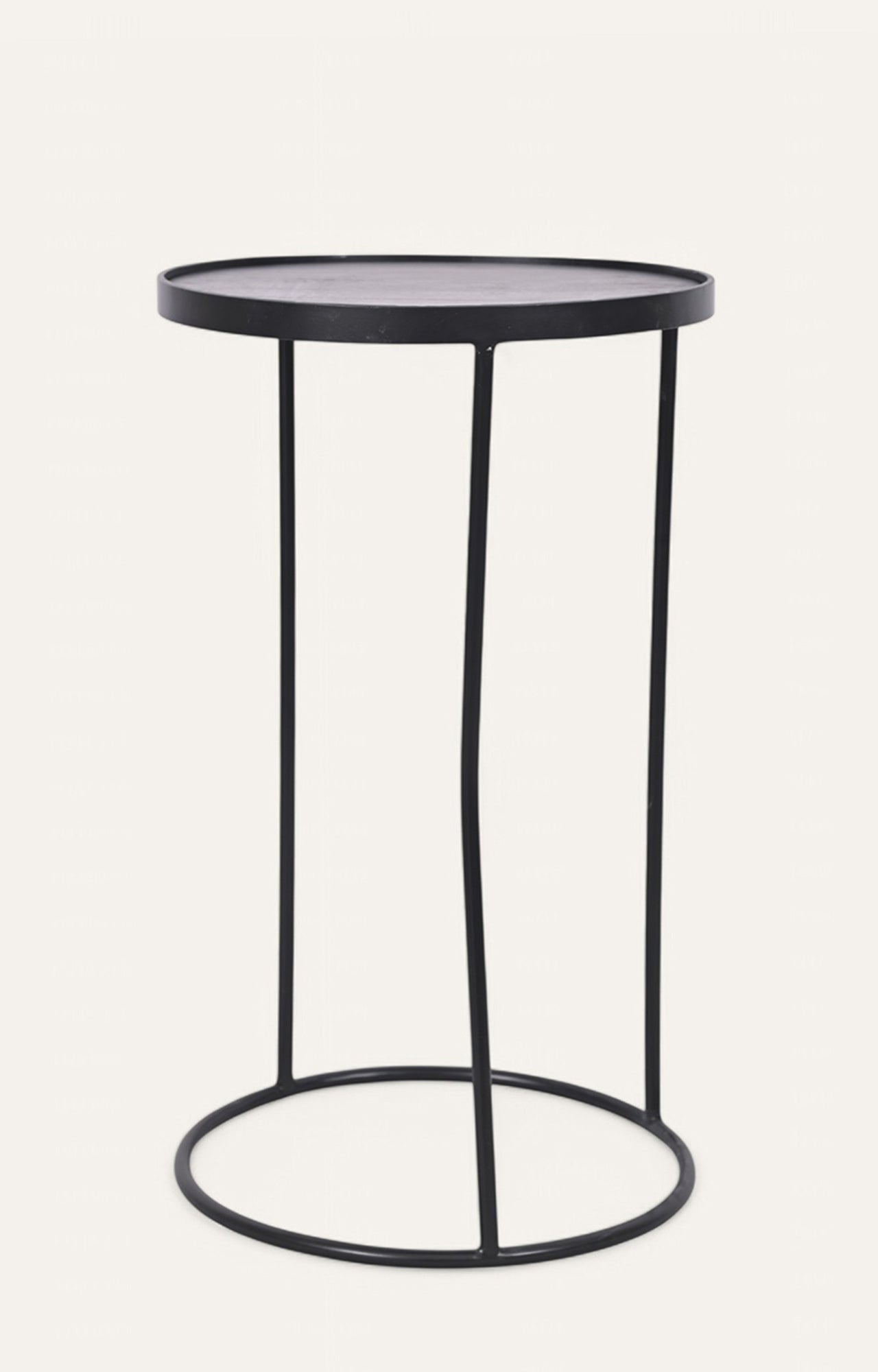 Sculptural Metal Side Tables
