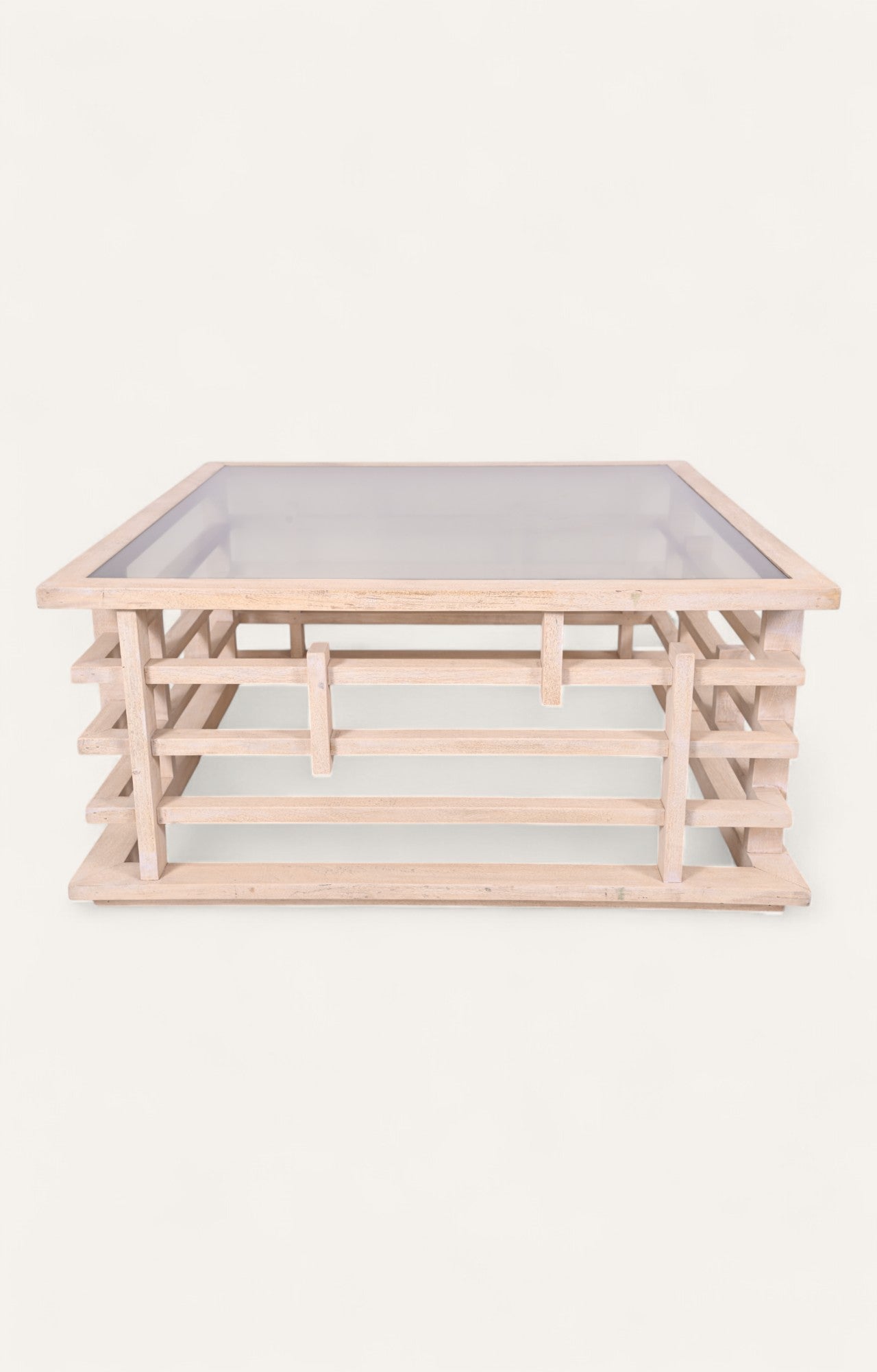 Modern Coffee Table With Glass Top