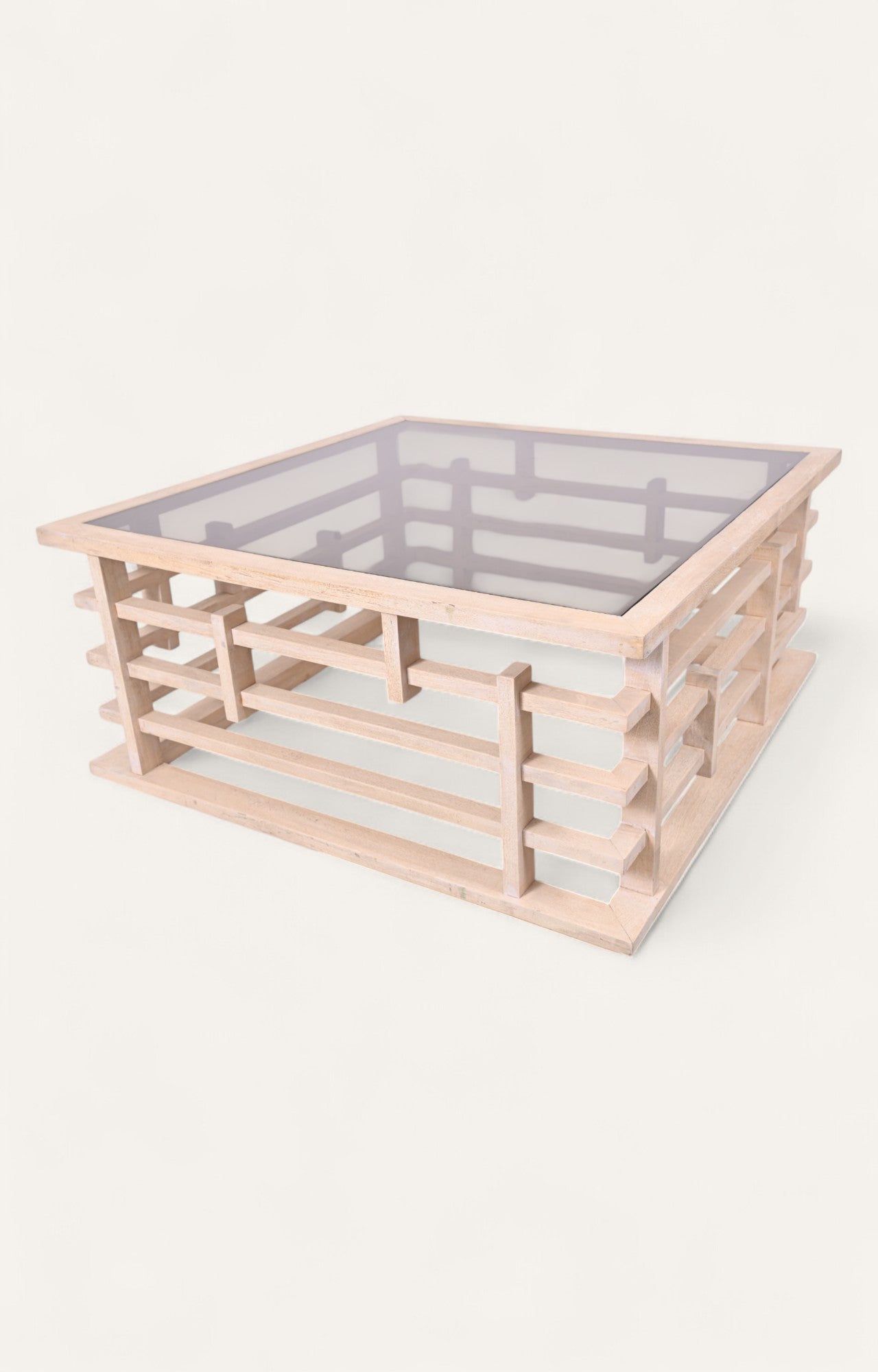 Modern Coffee Table With Glass Top