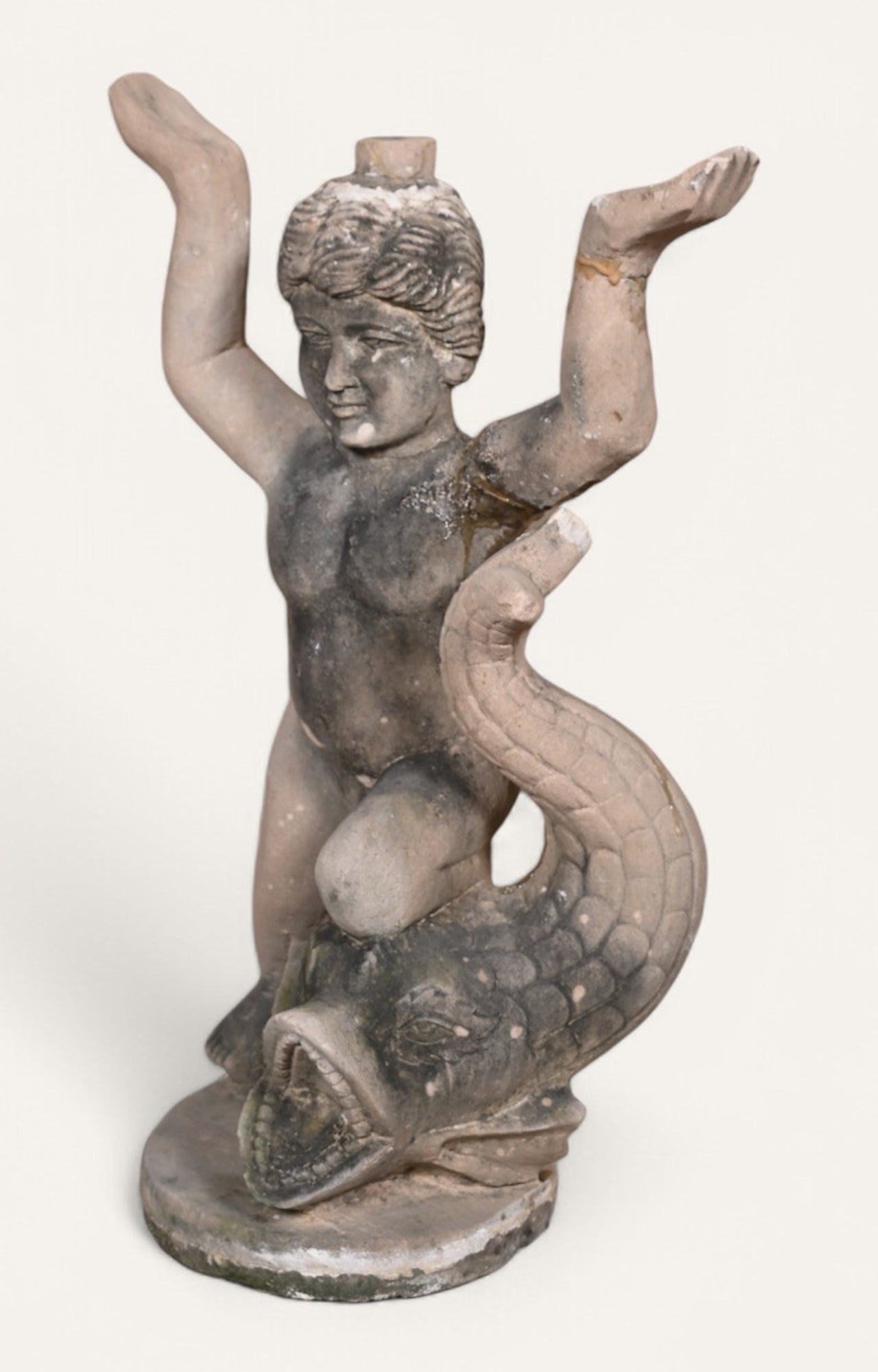 Vintage Olympian Sandstone Sculpture