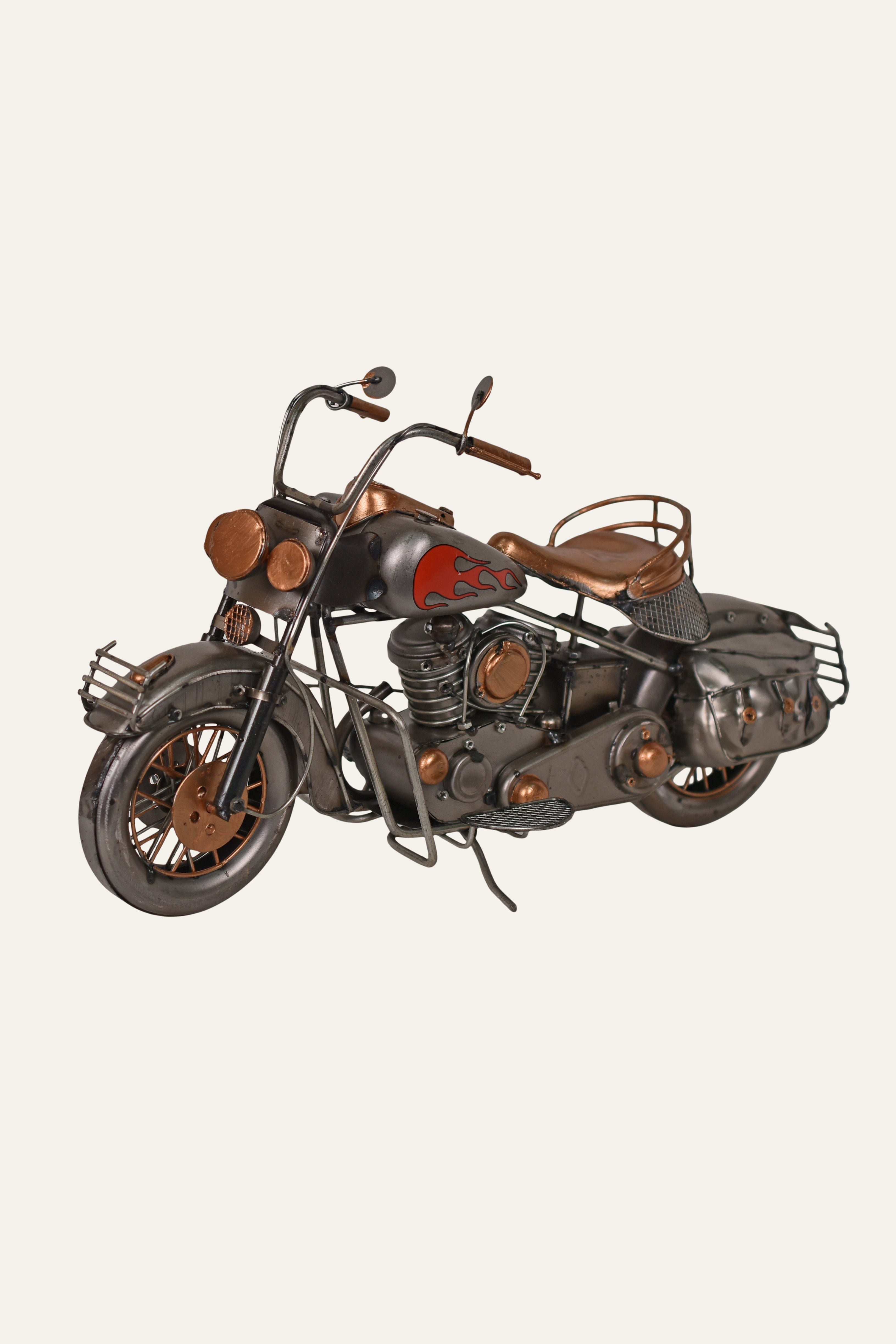 Vintage Motorcycle Decor