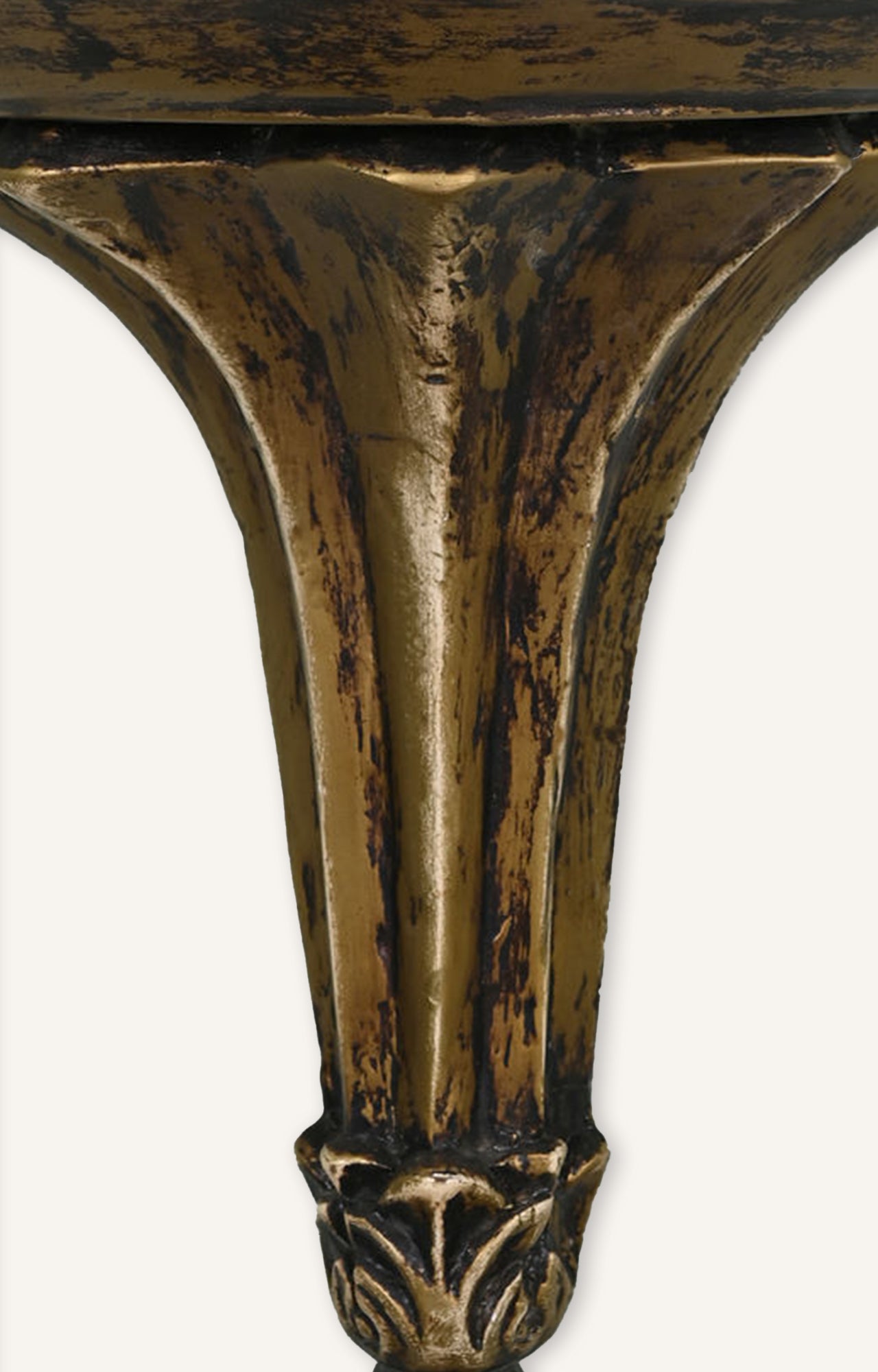 Deco Carved & Gilt Wood Wall Bracket_3