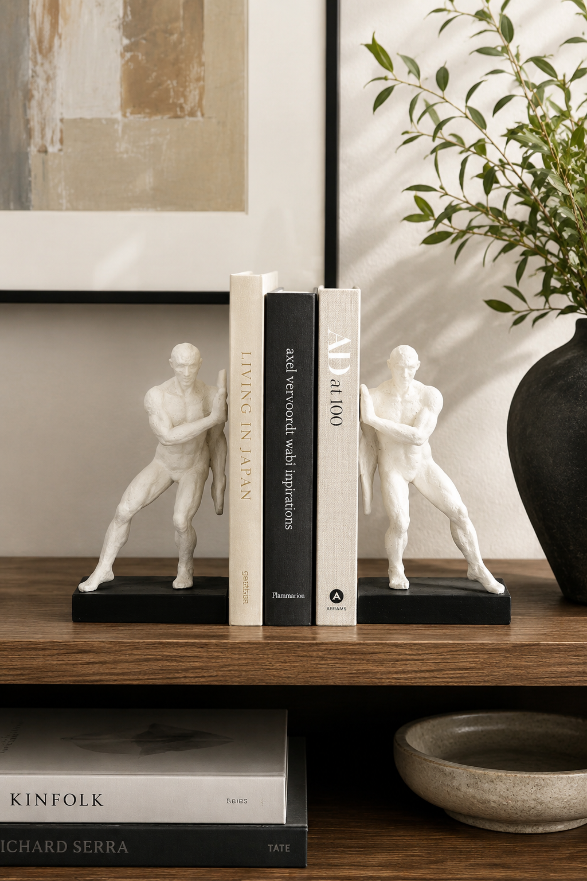 Decorative Gymnast Figurine Bookends