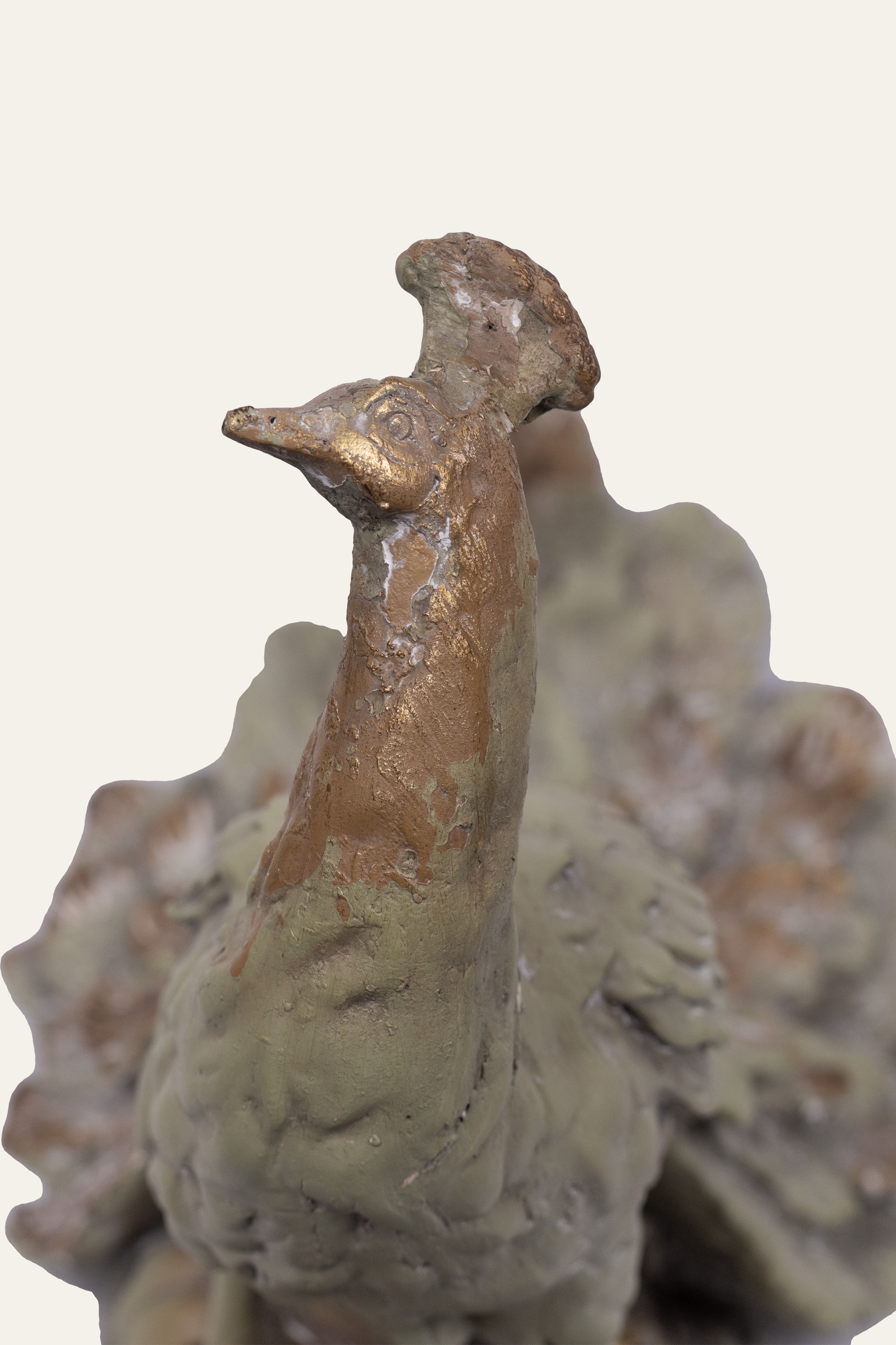 Decorative Peacock Sculpture