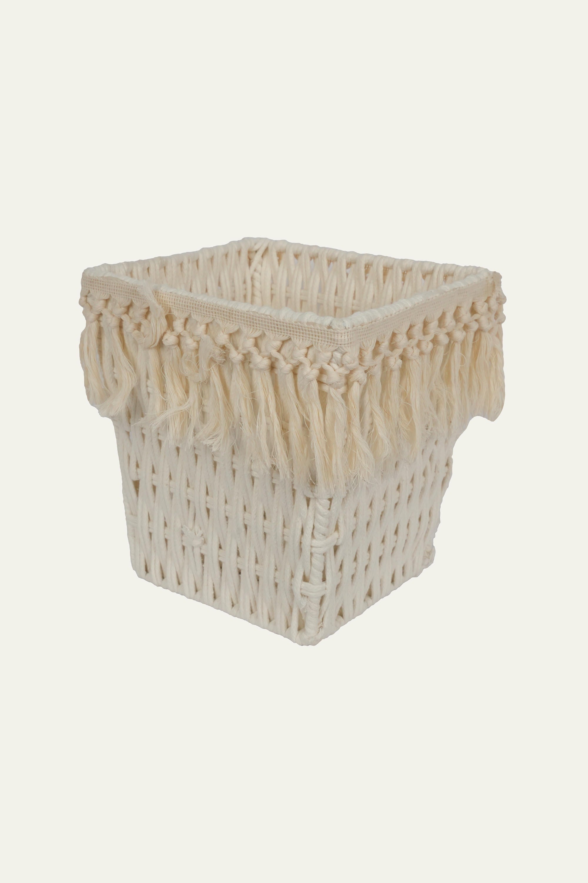 Decorative Woven Rope Storage Basket
