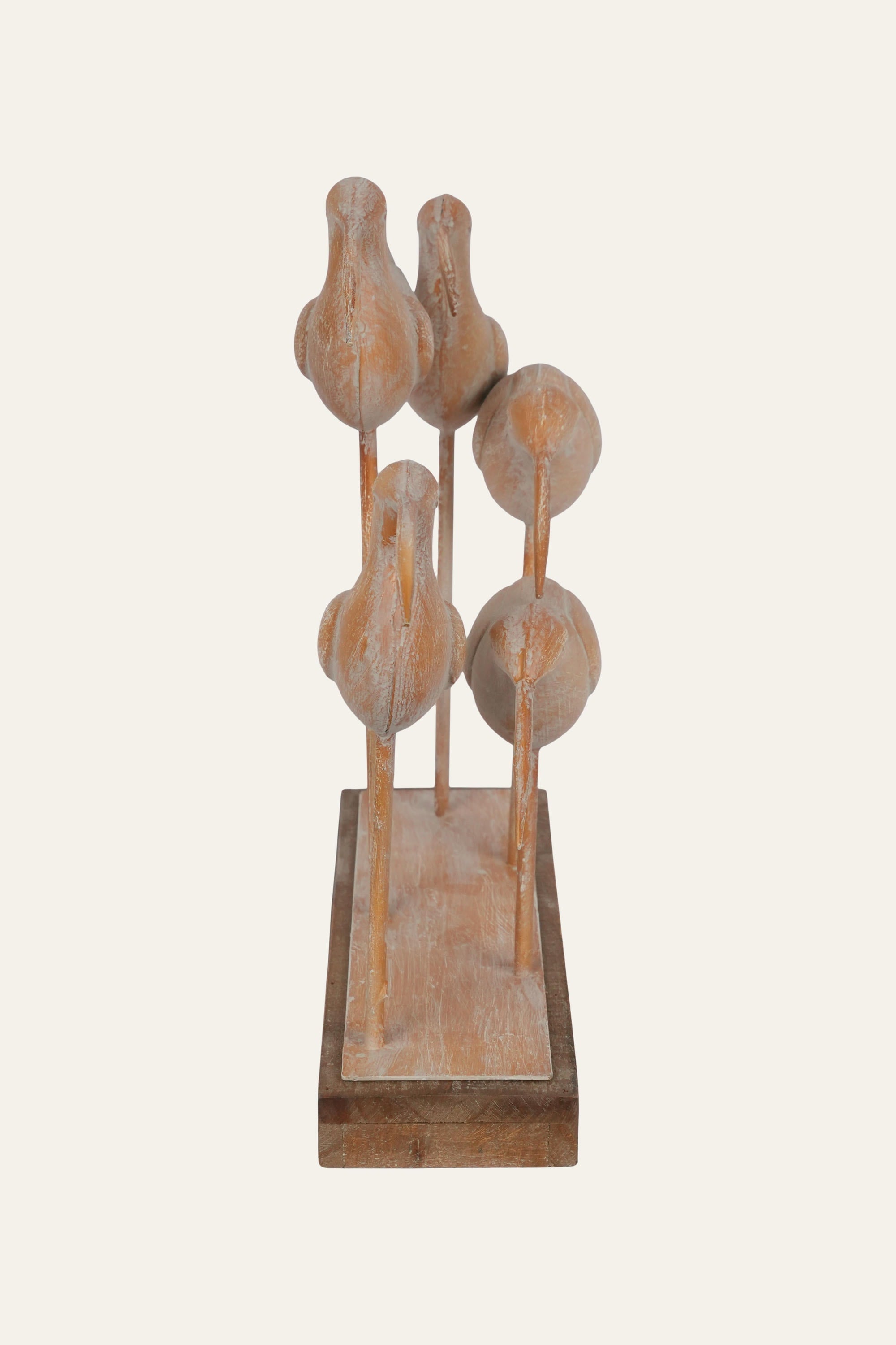 Decorative bird figurine for modern living room styling
