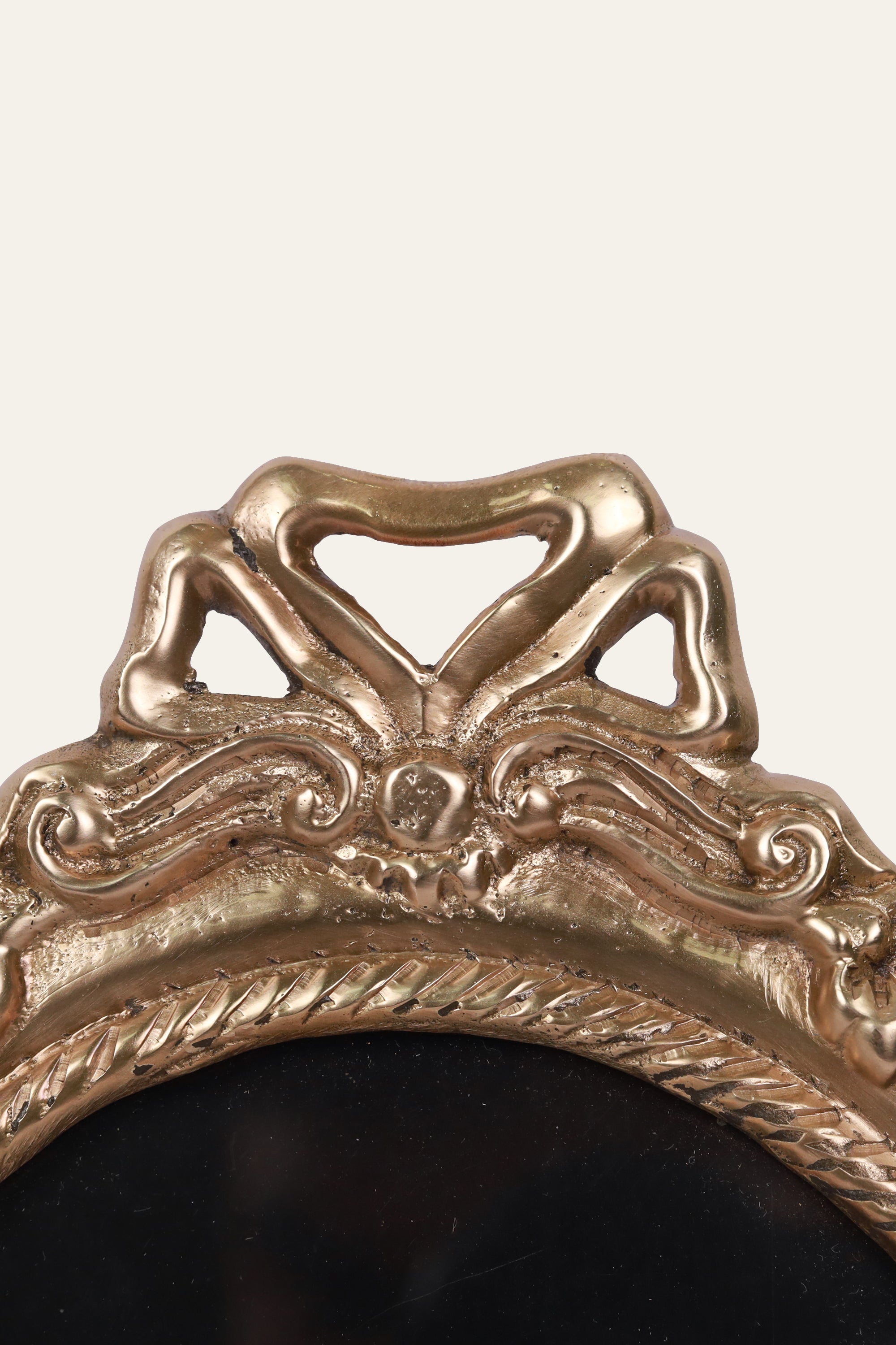 Decorative brass photo frame