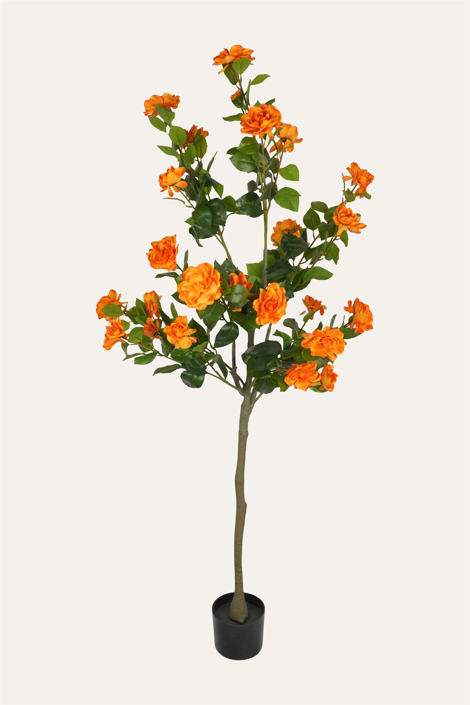 Decorative orange rose arrangement