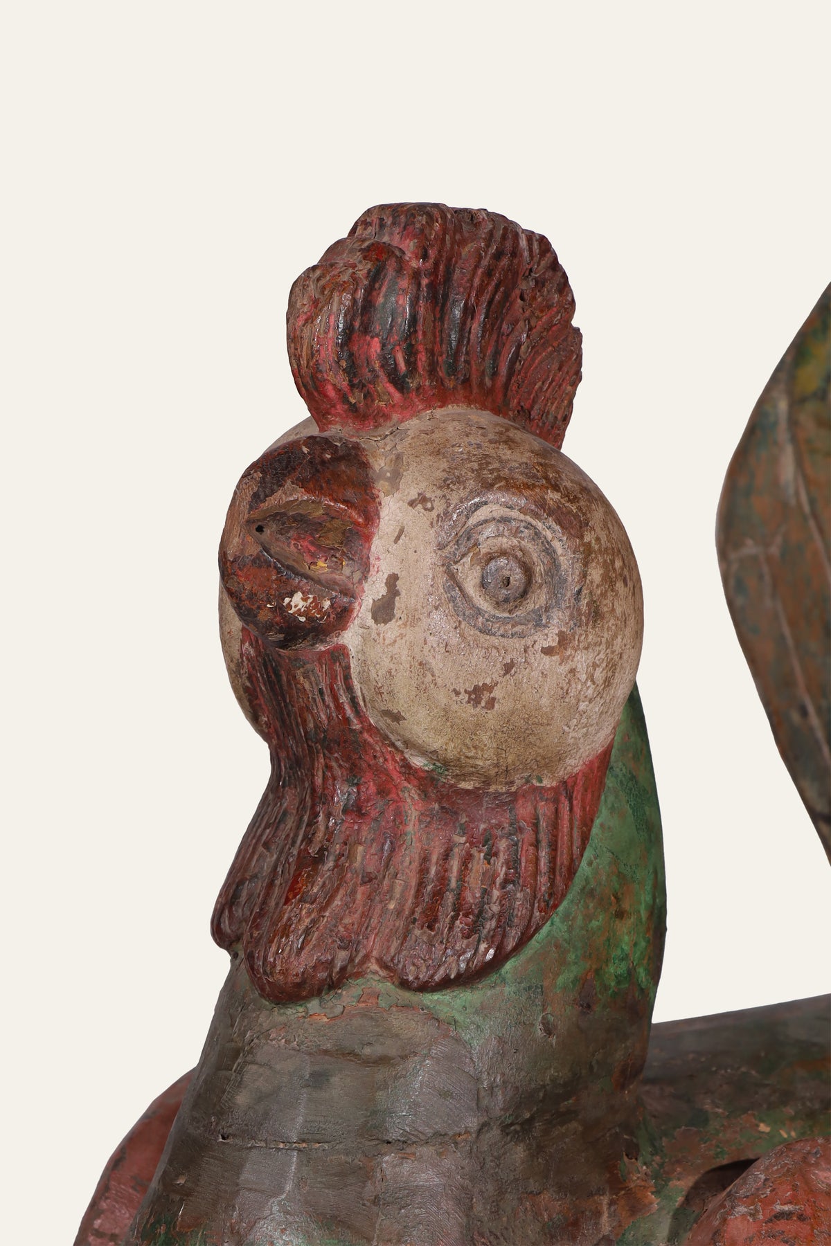 Decorative rooster statue for living room