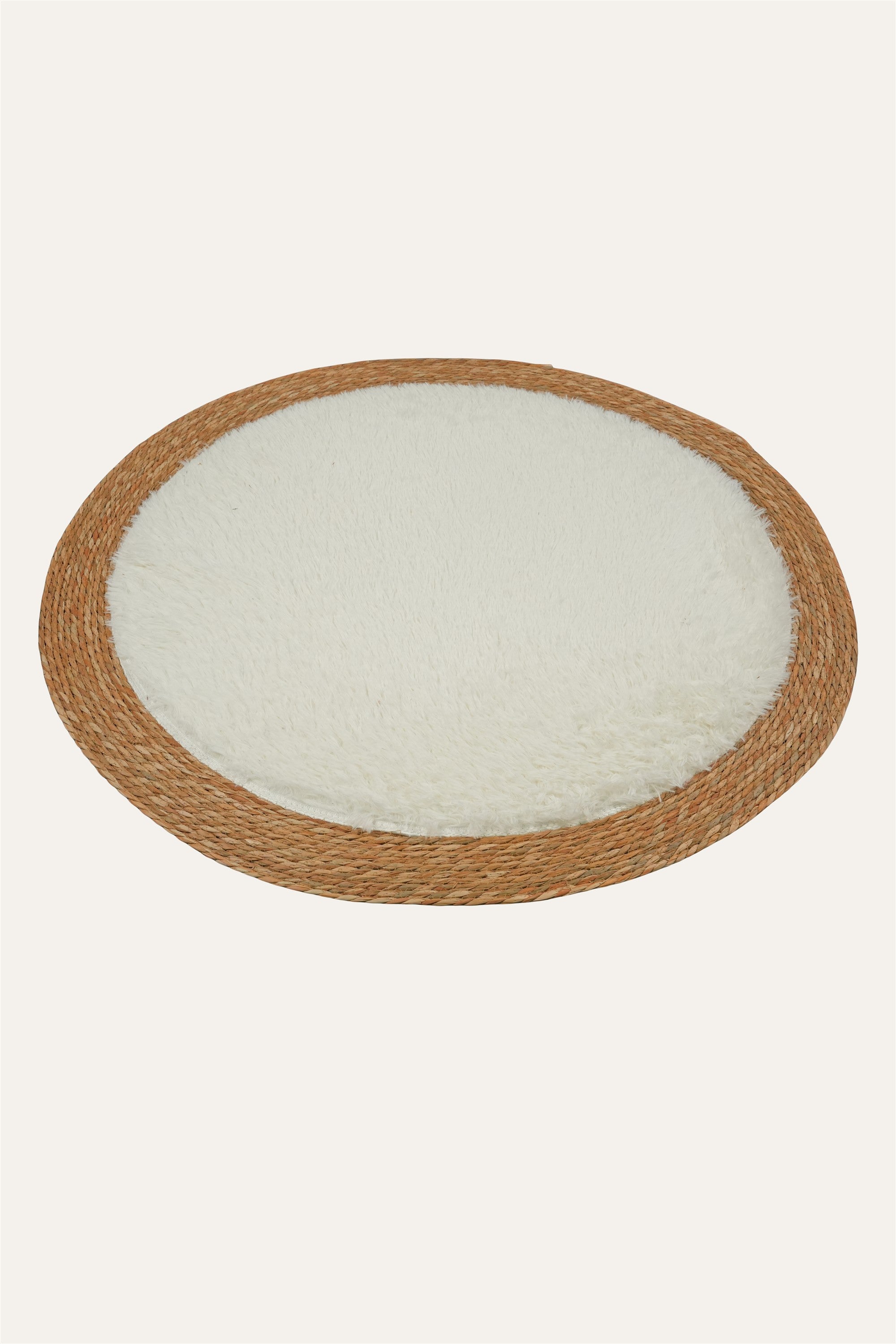 Decorative round mat for bedroom and lounge