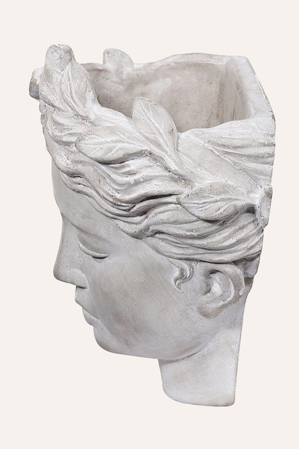 Decorative Artistic Visage Wall Vase Planter