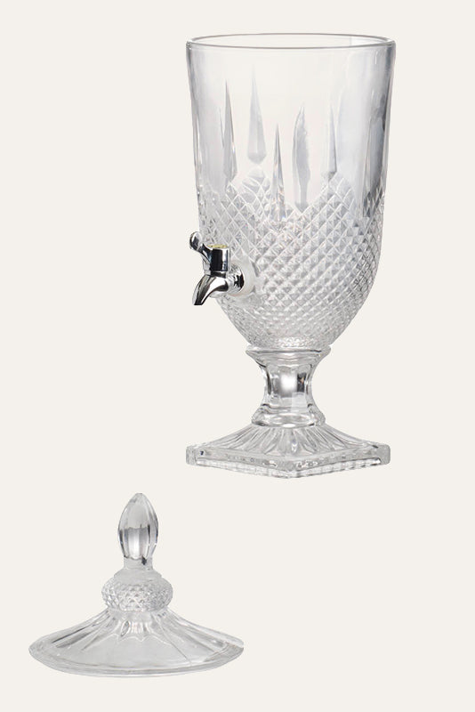 Glass Beverage Jar