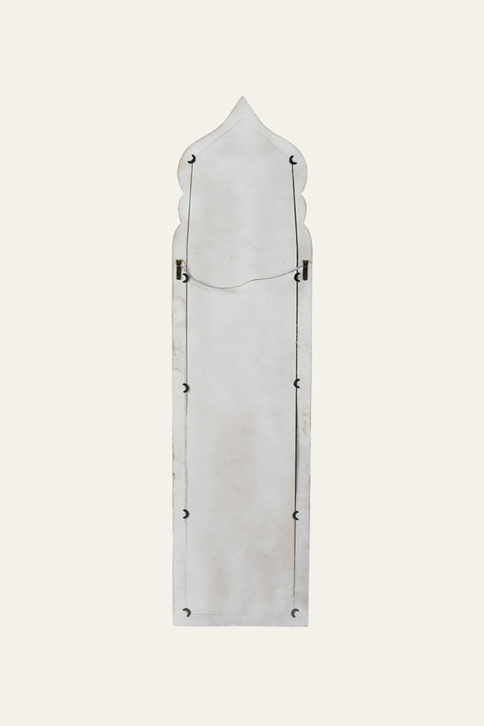 Refined Wide-Frame Wall Mirror