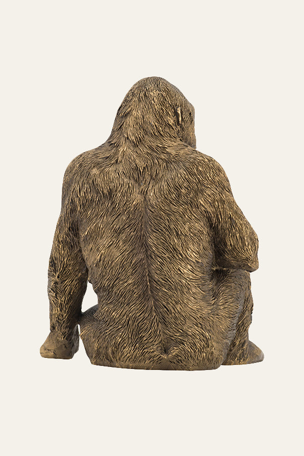 Sitting Gorilla Statue