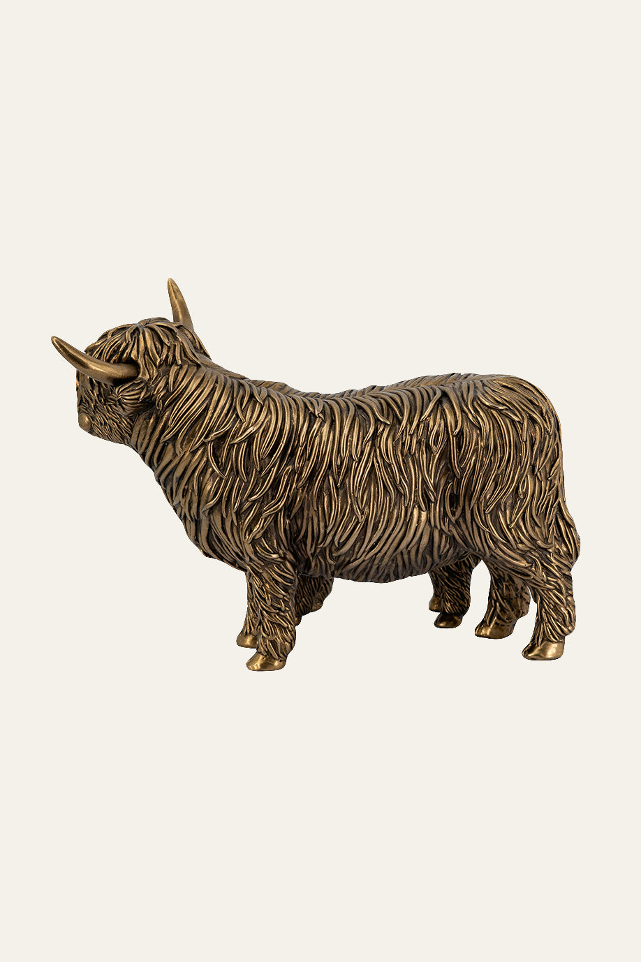 Polyresin Cow Figurine