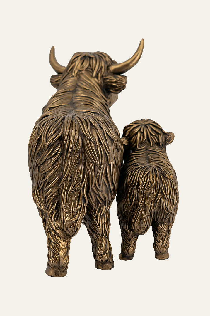 Decorative Polyresin Cow Figurine