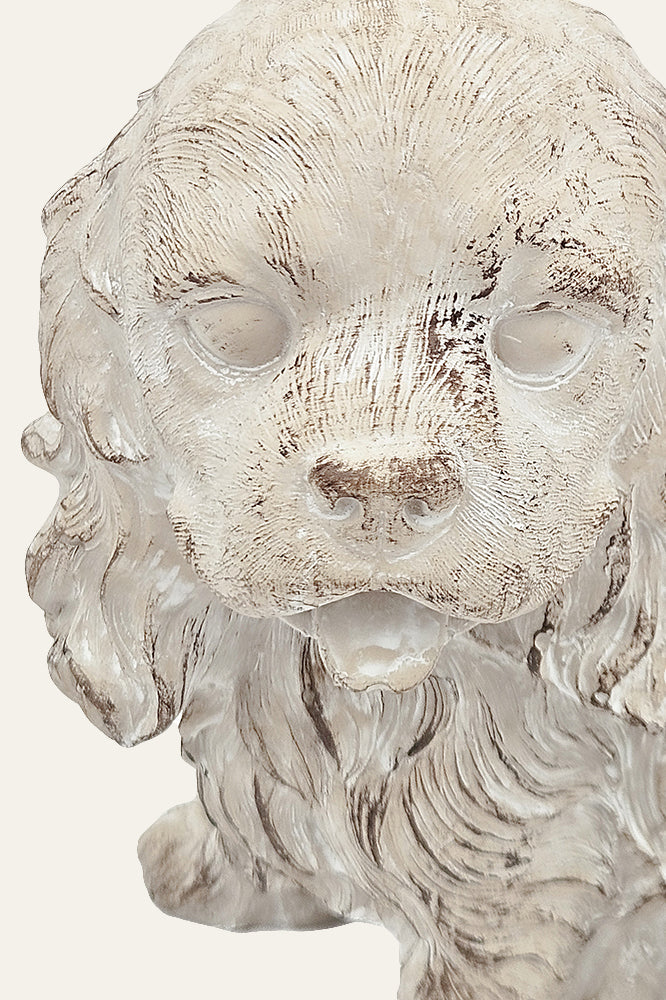 Decorative Puppy Figurine Statue