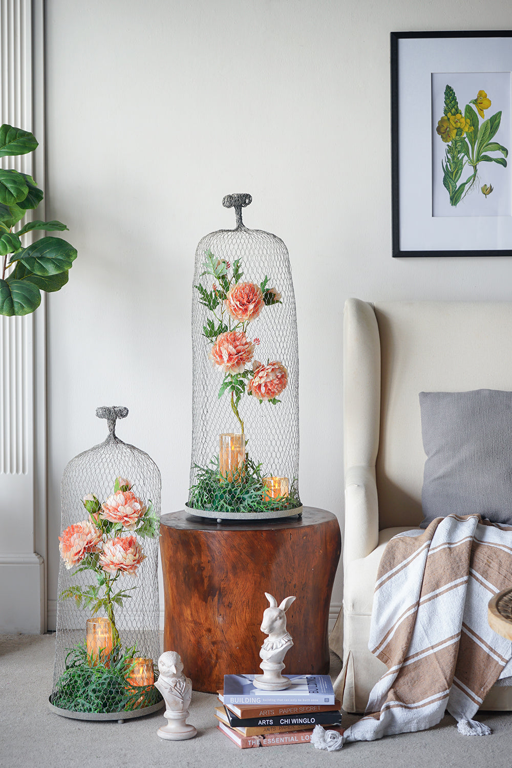 Decorative Metal Cloche