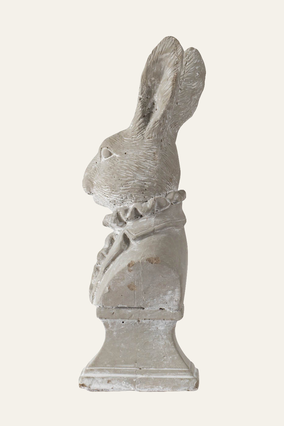 Rabbit Head Bust Statue