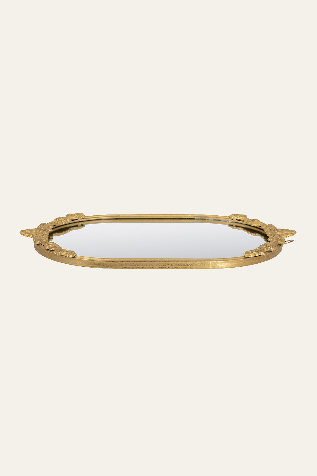 Vintage Gold Metal Mirror