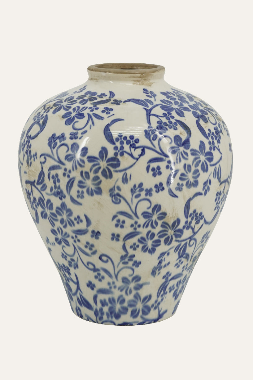 Floral Ceramic Vase