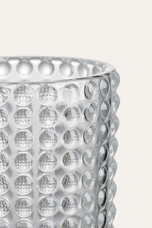 Hobnail Glass Centerpiece Vase