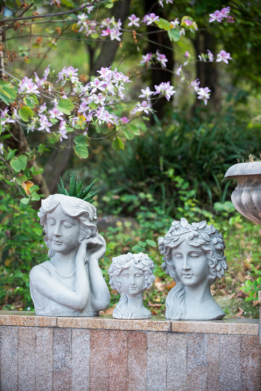 Classical Female Head Planter Pot