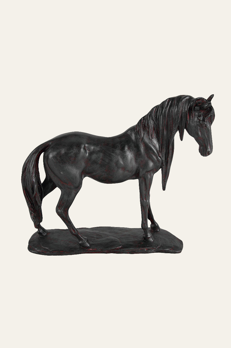 Equestrian Horse Polyresin Statue