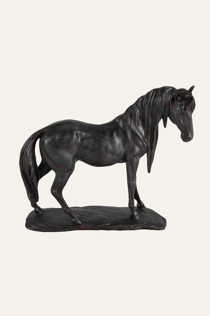 Equestrian Horse Polyresin Statue