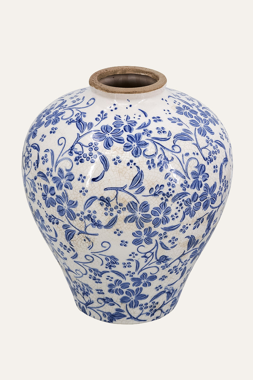 Floral Ceramic Vase