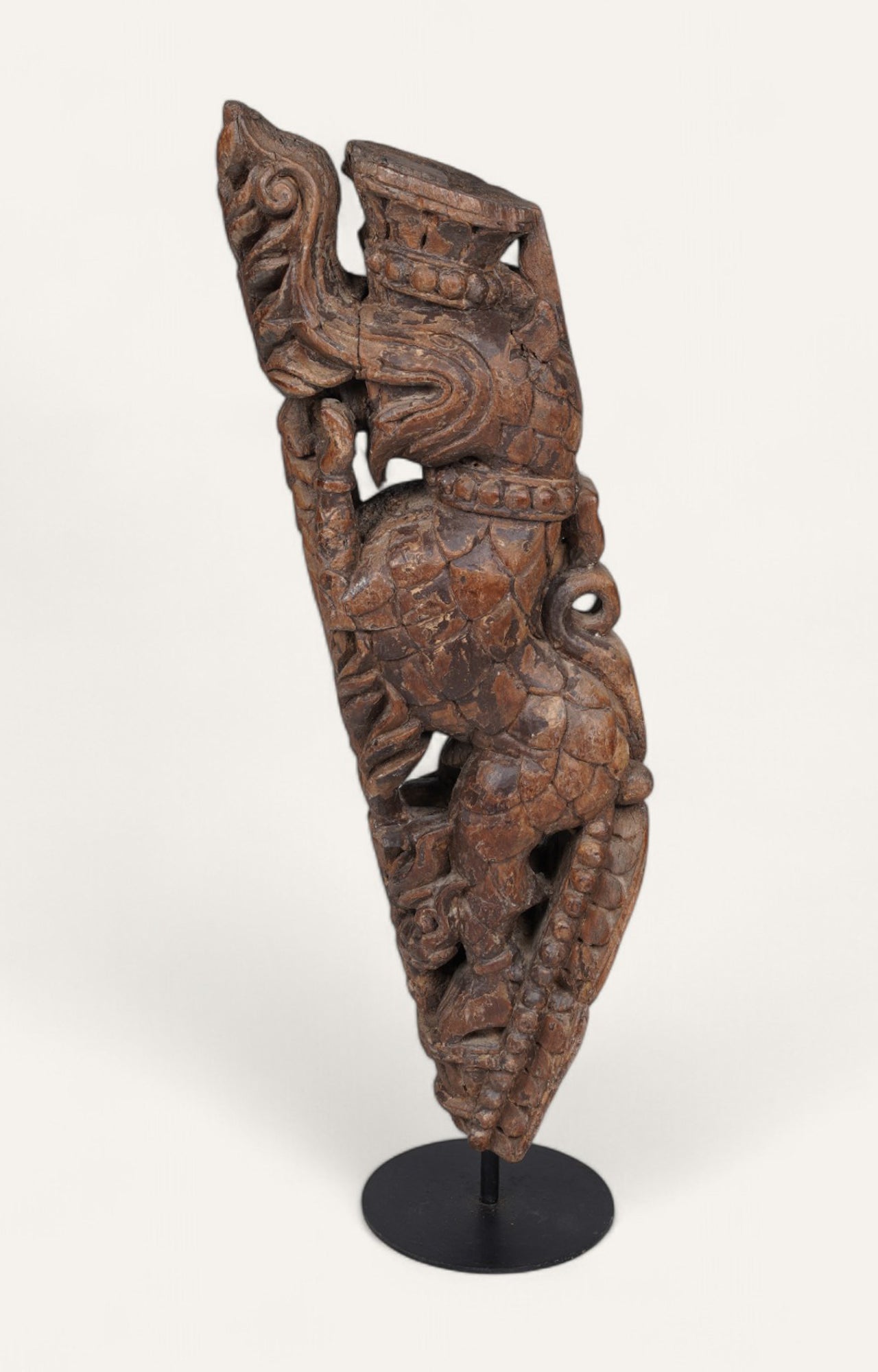 Fragment with Makara Motif