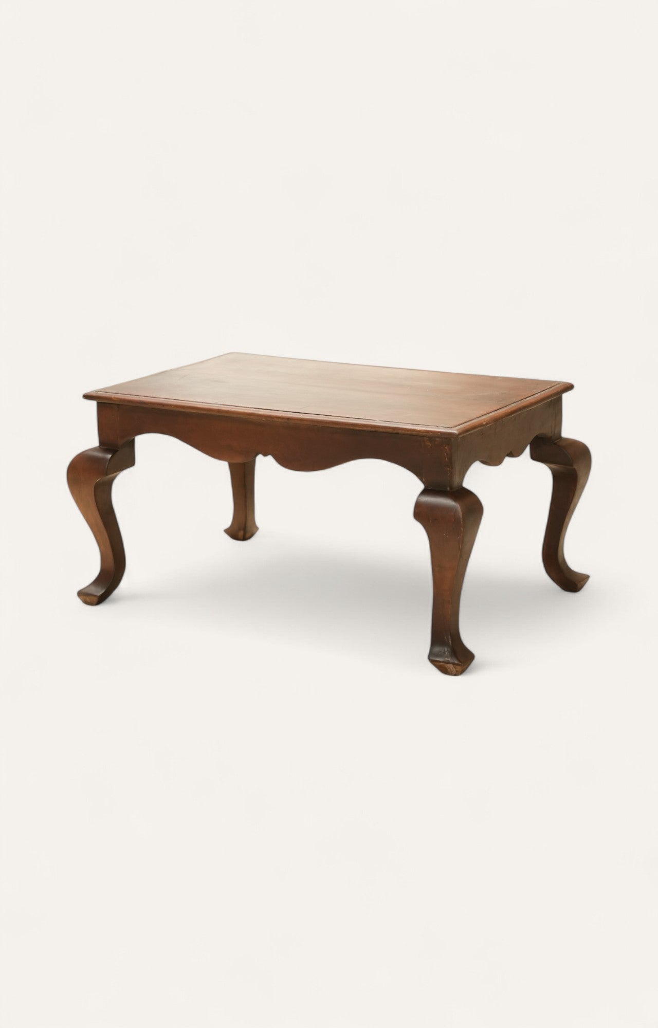 French Carved Leg Coffee Table