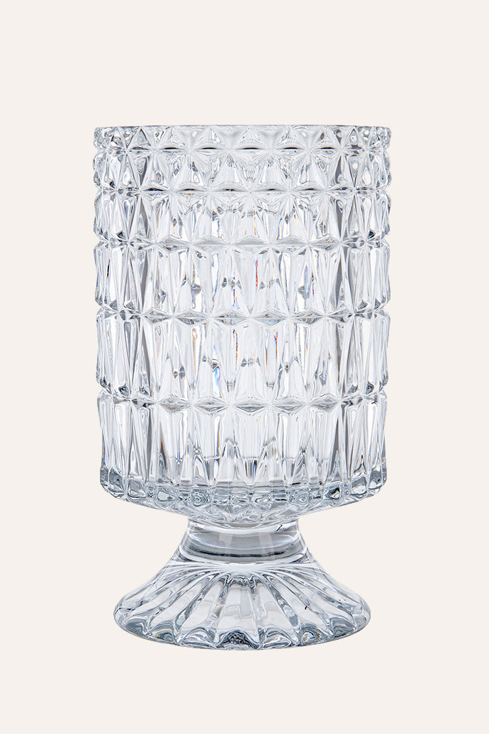 Glass Centerpiece Vase with Base