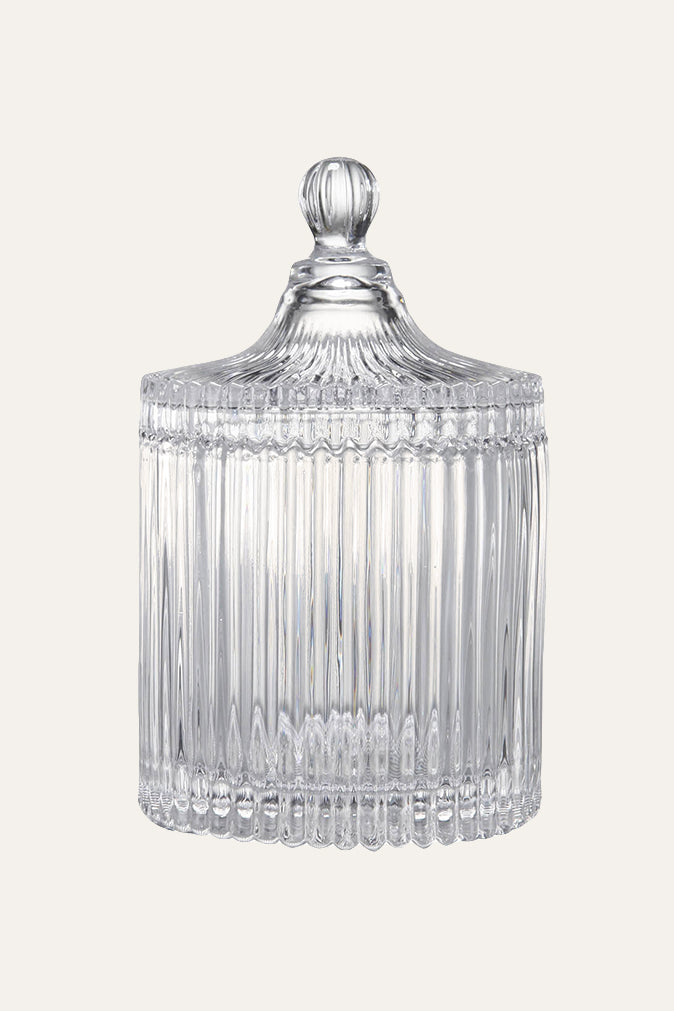 Glass Cookie Jar with Lid