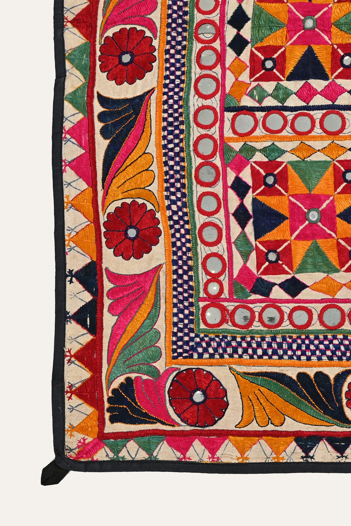 Gujarati embroidered wall art