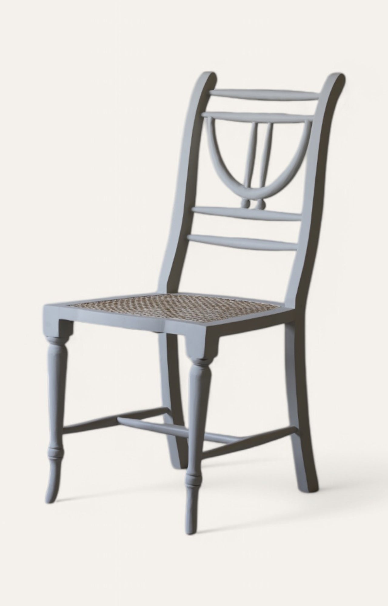 Gustavian Cane-Seat Dining Chair