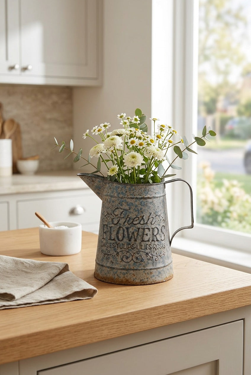 Vintage Iron Decorative Vase