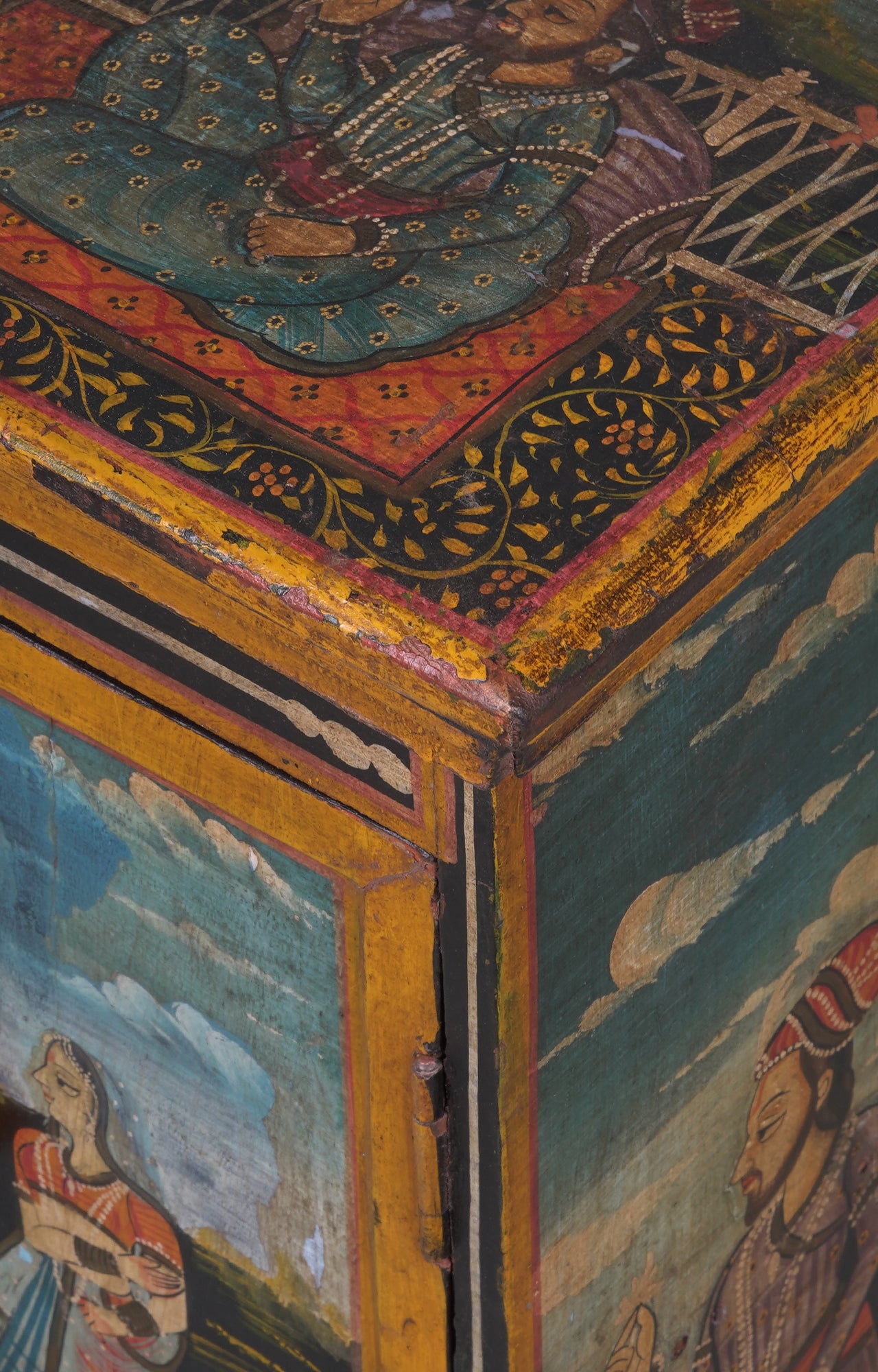 Hand-Painted Cabinet_detailed