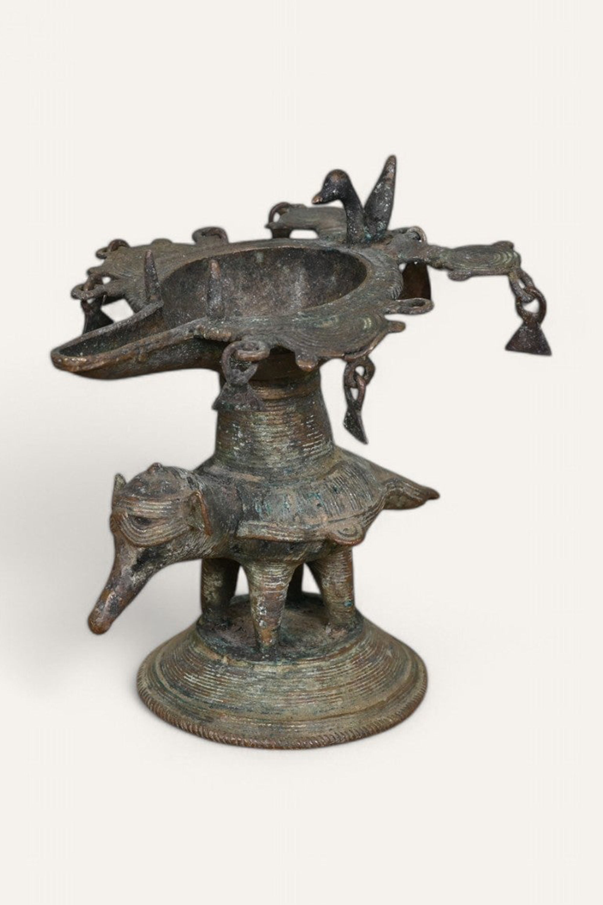 Handmade Brass Oil Lamp