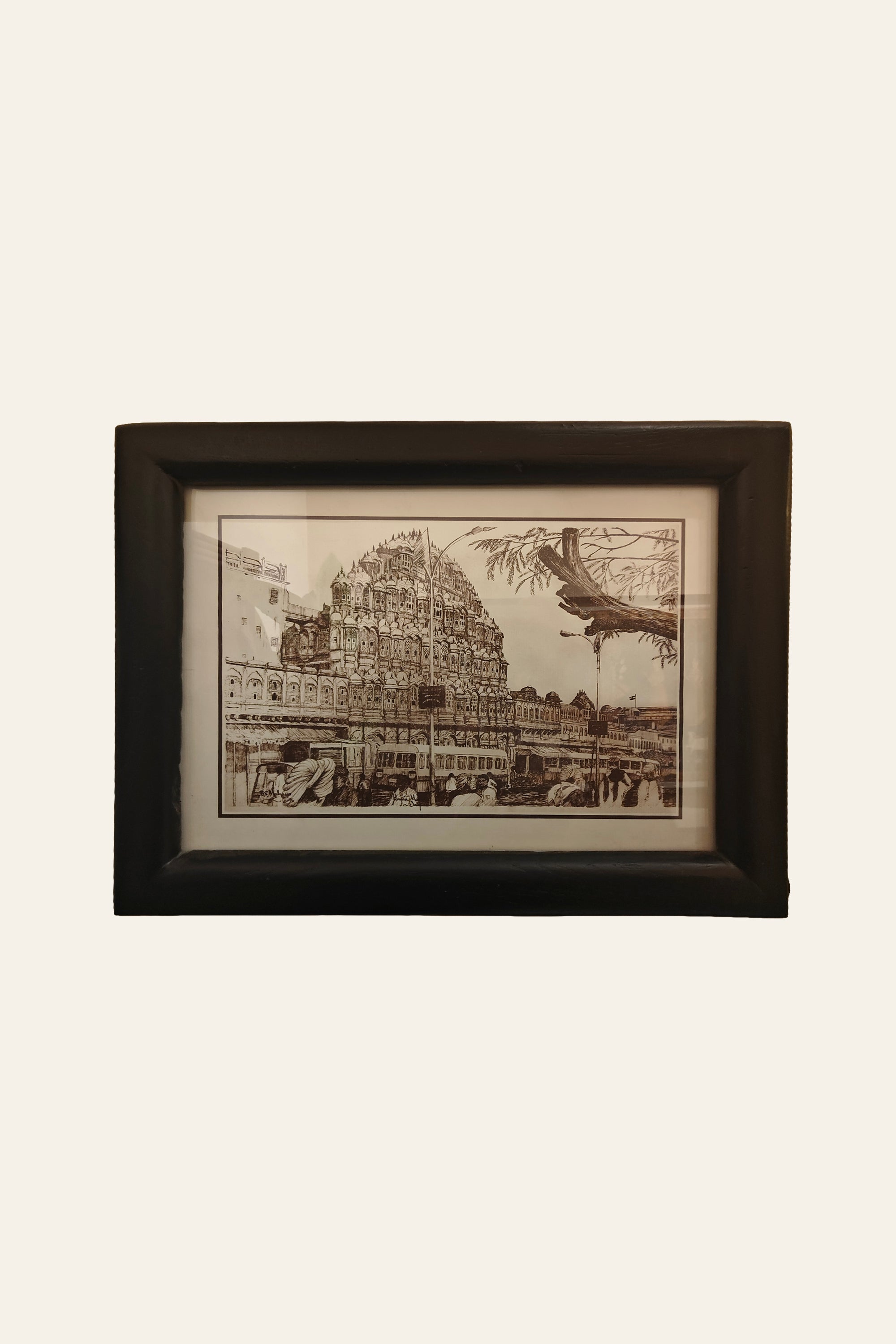 Hawa Mahal Jaipur Old City Sketch online