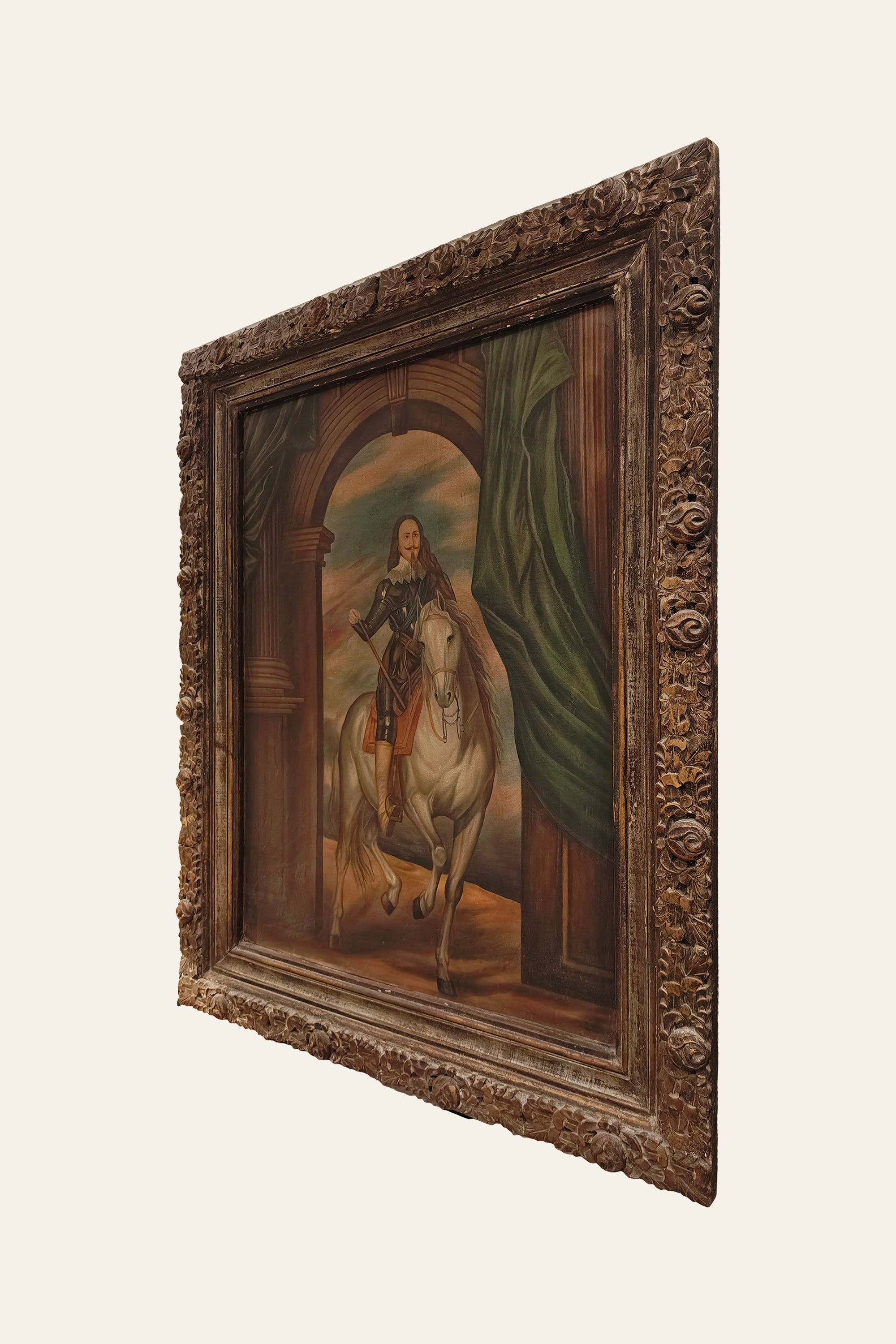 Historical Royal Horse Rider Artwork