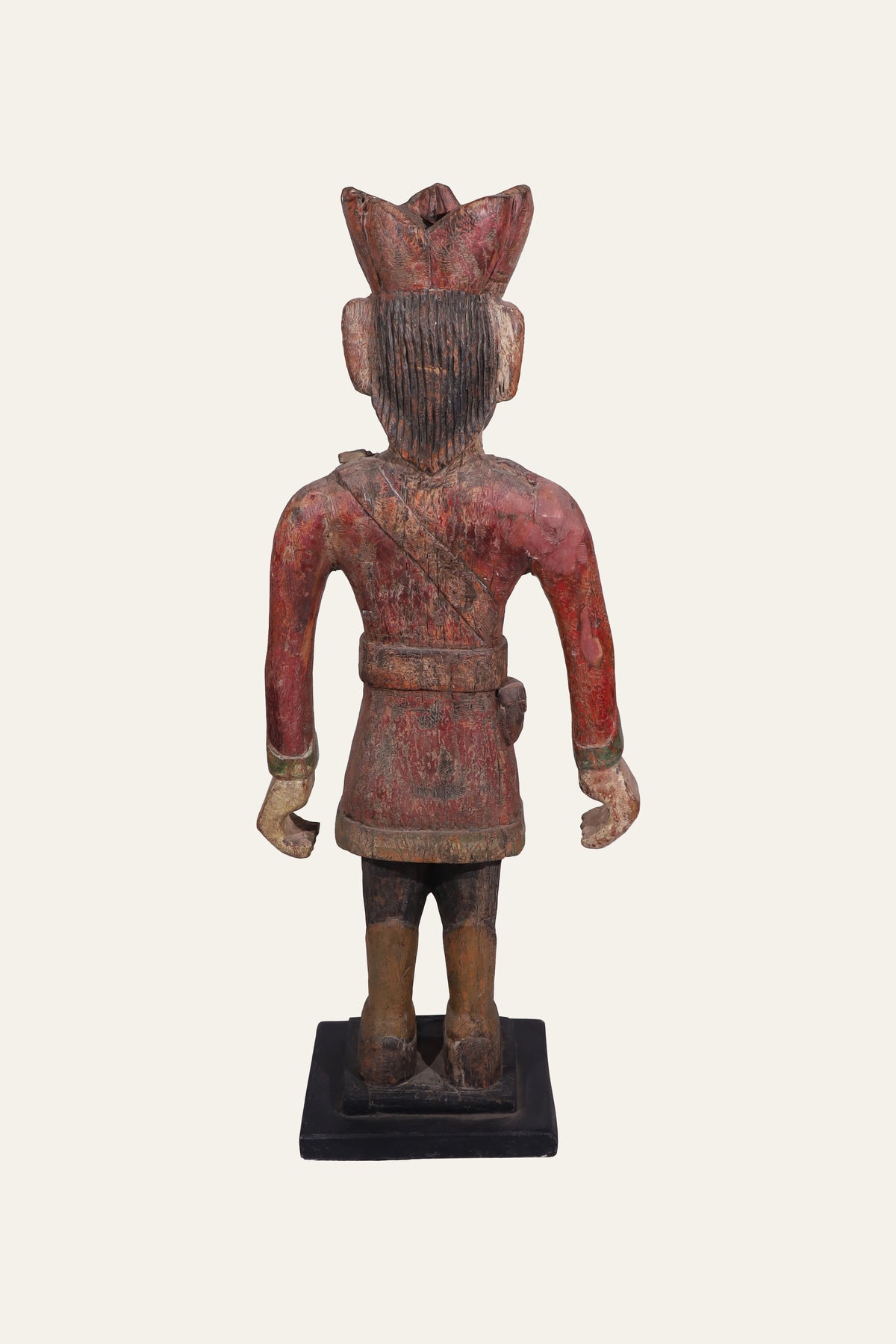 Historical soldier sculpture for library decor