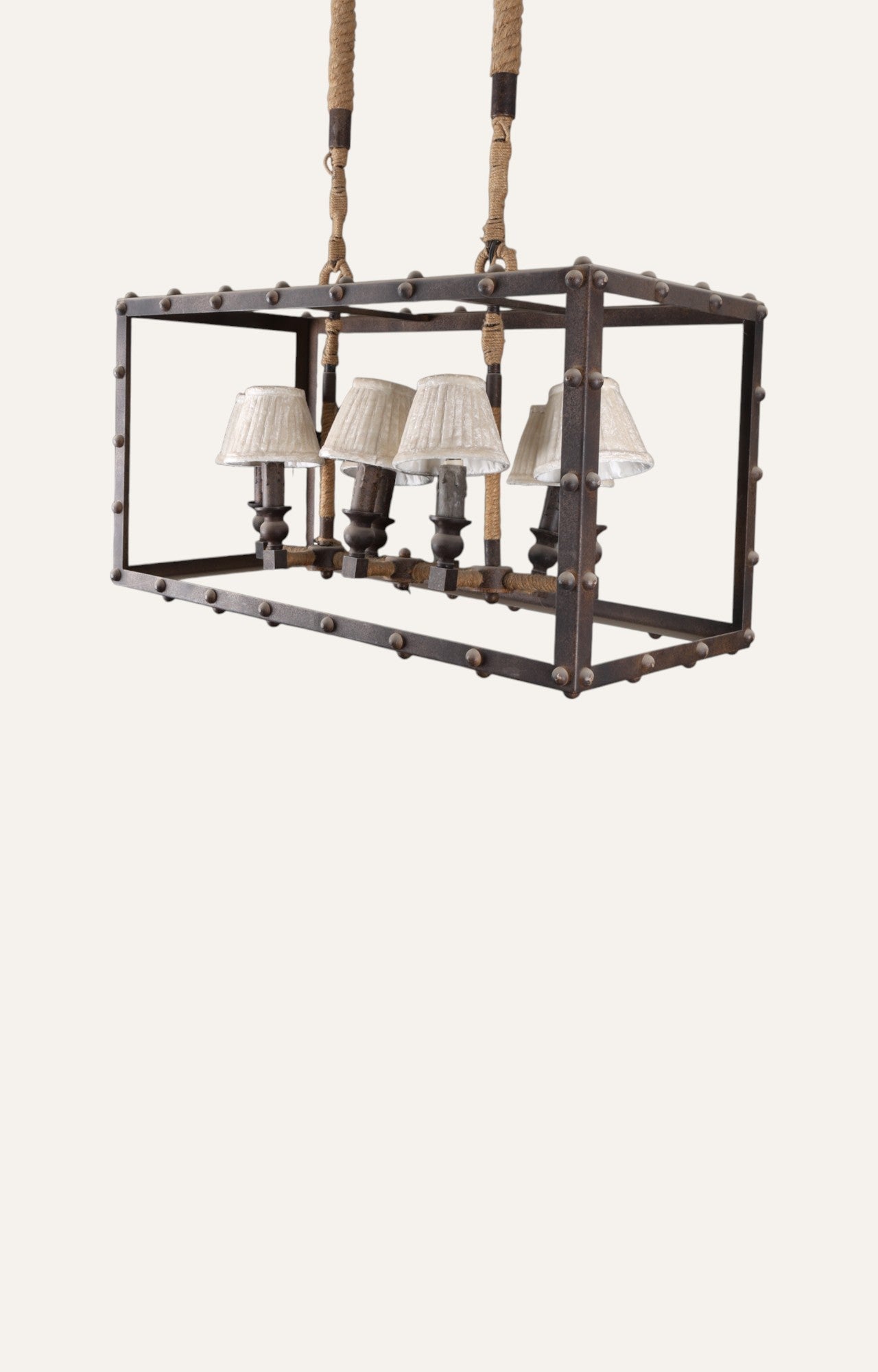 Fortified Wood Chandelier