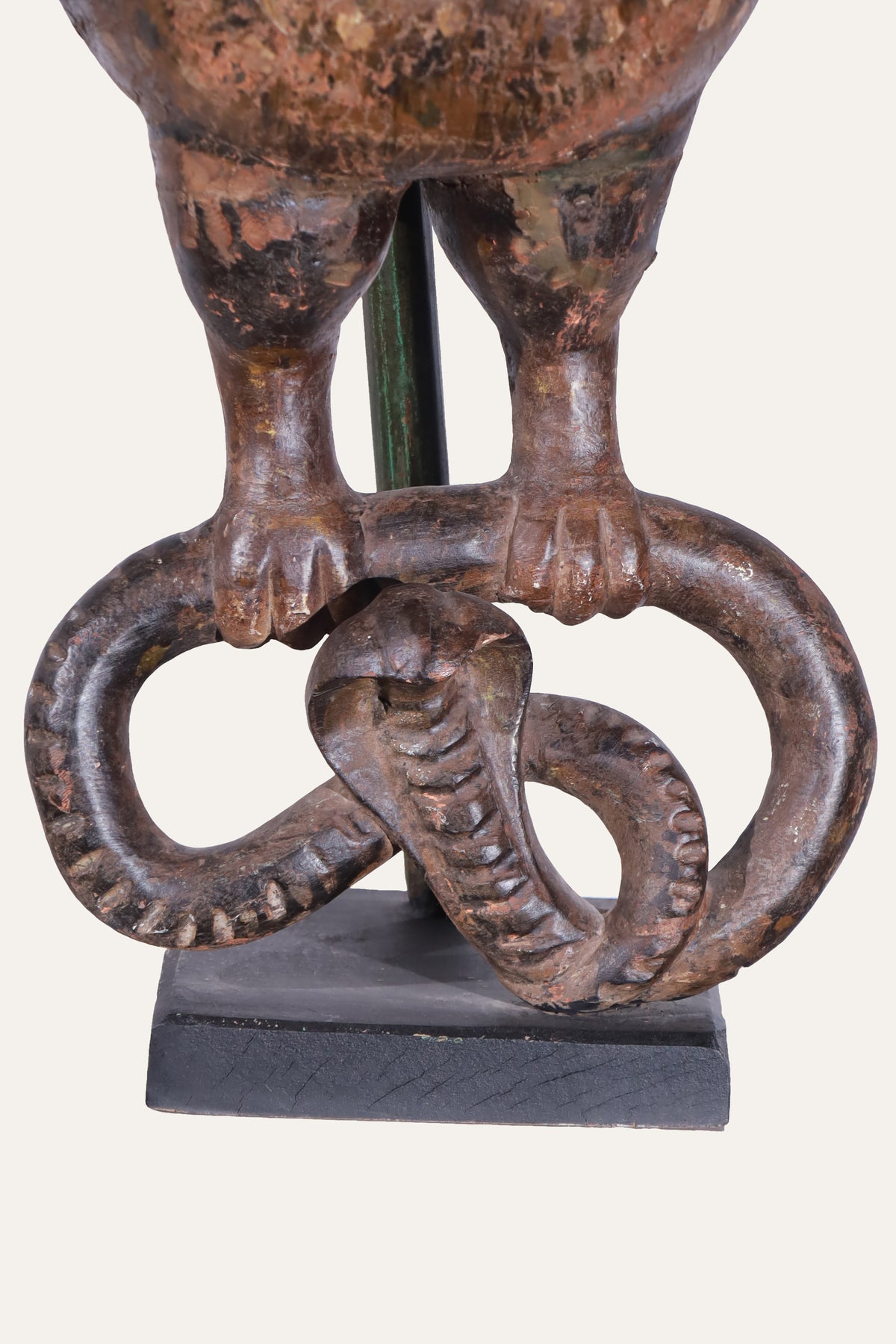 Eagle Sculpture over Serpant for Table Decor