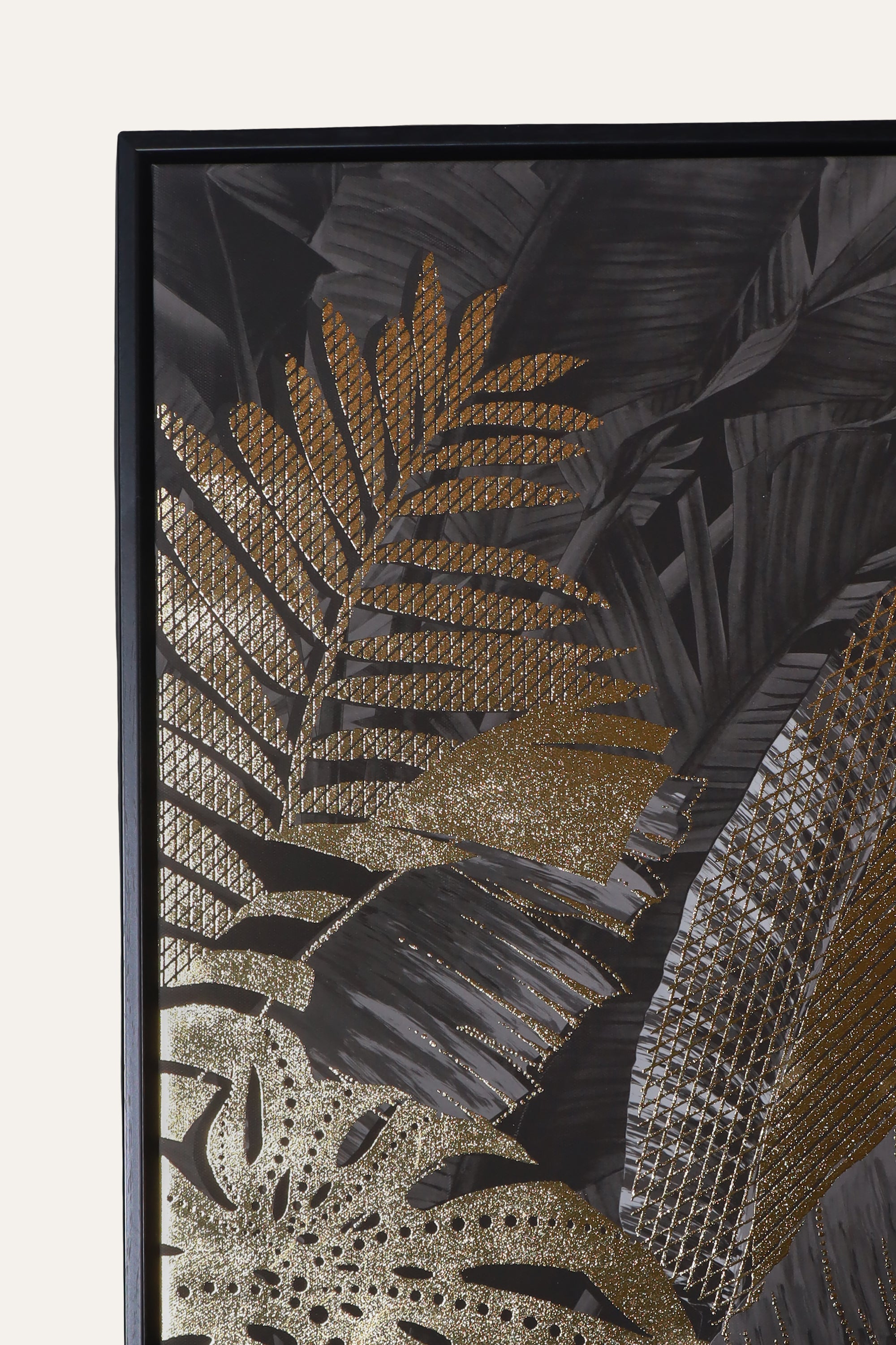 Hand-embossed Grey Parrot Oil Painting for Study Wall Decor