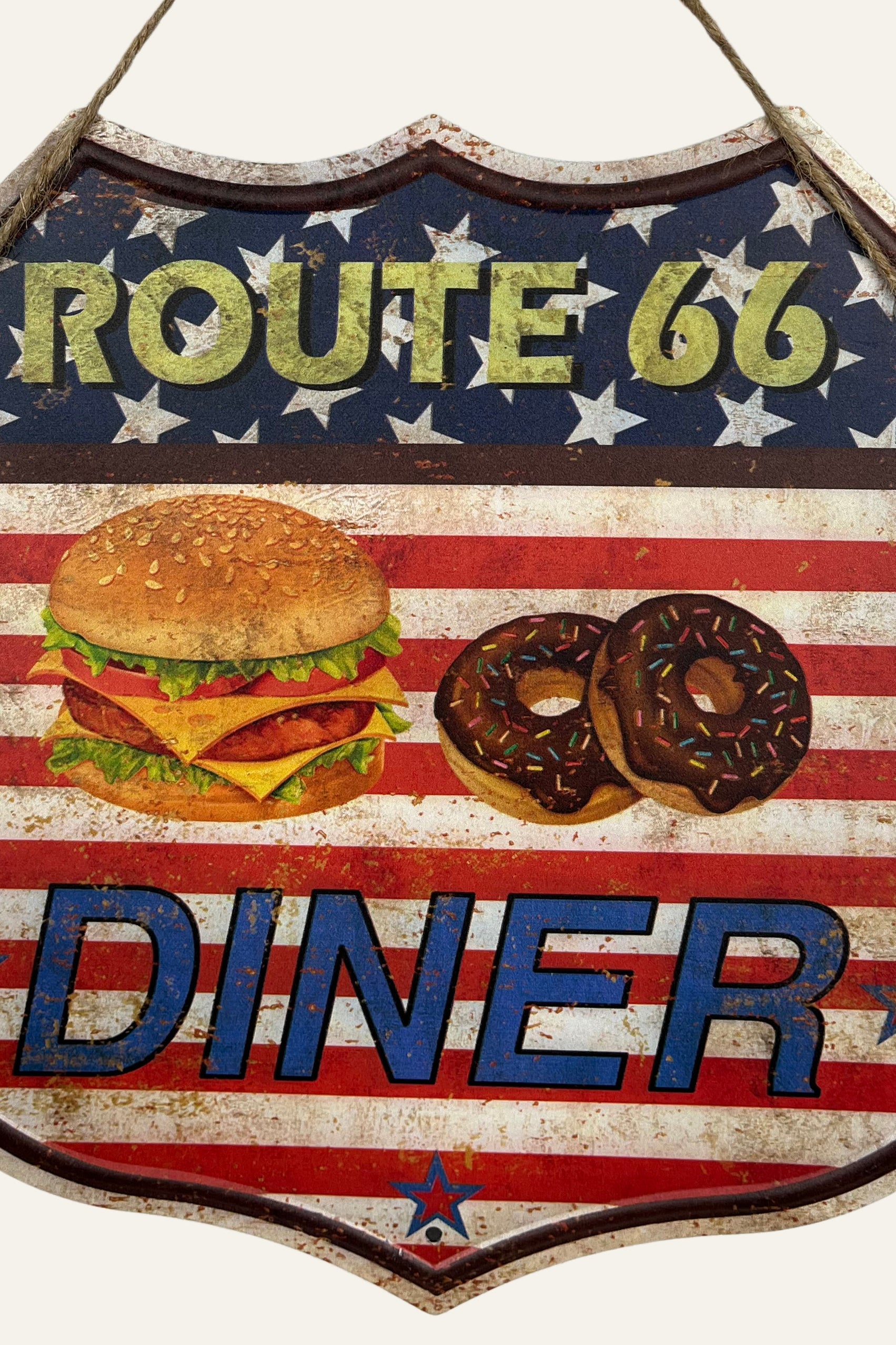 route 66 wall decor for kitchen