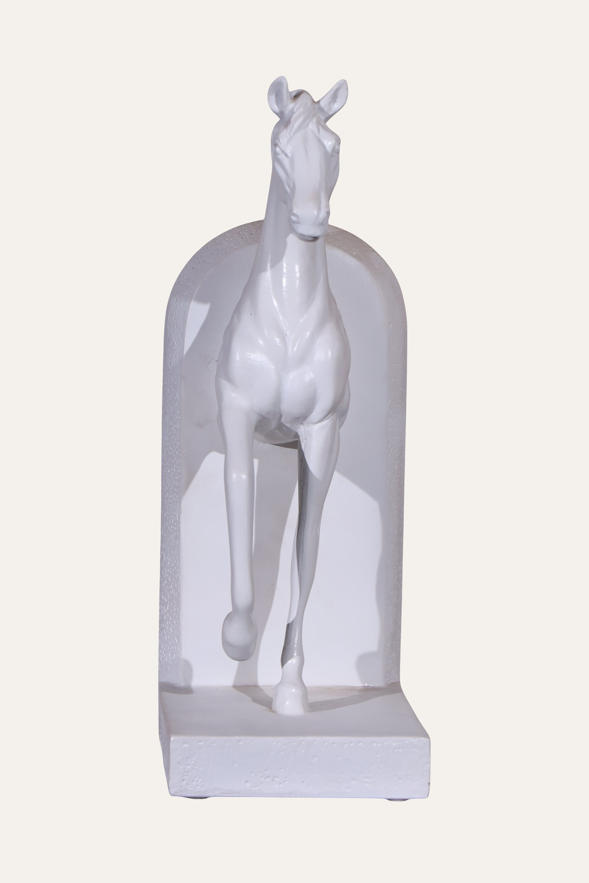White Horse Bookends for Office Spaces